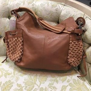 🆑Francesco Biasia Leather Shoulder Bag